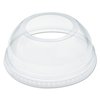 Dart Open-Top Dome Lid for 16-24oz Plastic Cup, Clear, 1.9"Dia Hole, PK1000 DLW626